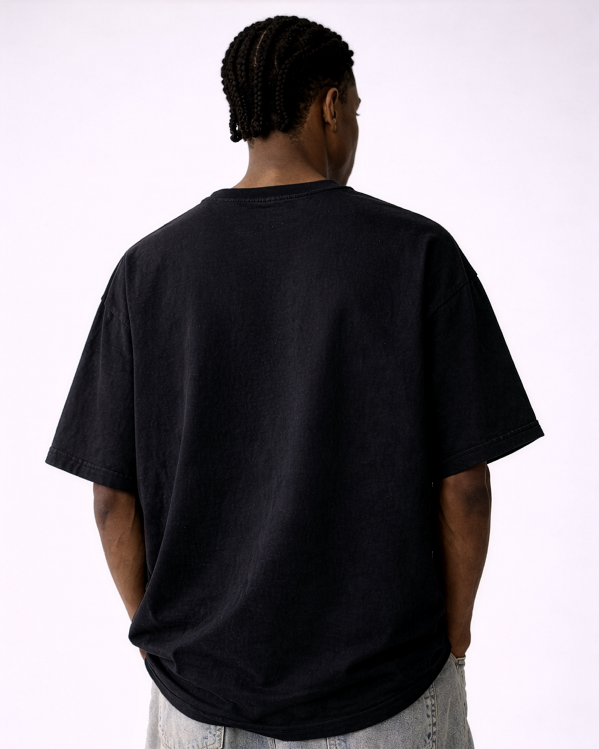 the watcher | oversized depth graphic tee red eye hem artwork the watcher | oversized depth graphic tee red eye hem artwork