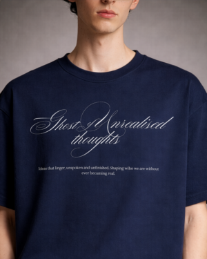 Frolics ghost of unrealised thoughts | relaxed fit navy tee